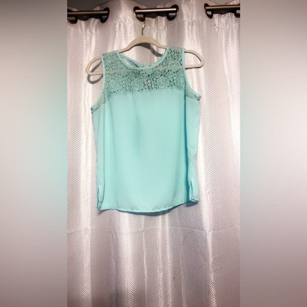 Teal dress shirt size small